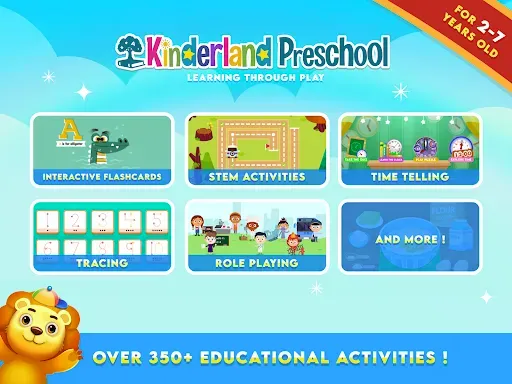 Скриншот 1 — Kinderland: Toddler ABC Games