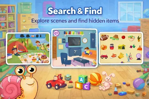 Скриншот 5 — Kidszle: Puzzles for Kids 2-5