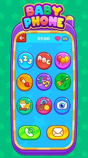 Скриншот 1 — Toddler Baby Phone