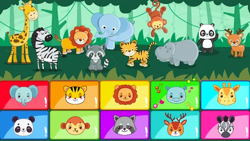 Скриншот 2 — Baby Piano Games & Kids Music
