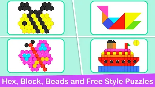 Скриншот 1 — Мозаика Пазлы игра для детей