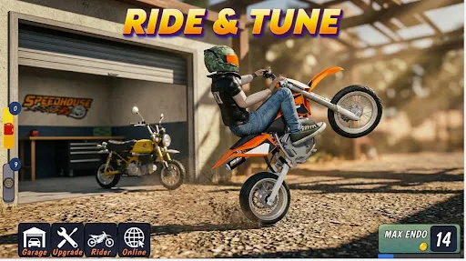 Скриншот 5 — Wheelie King 8 - Online racing