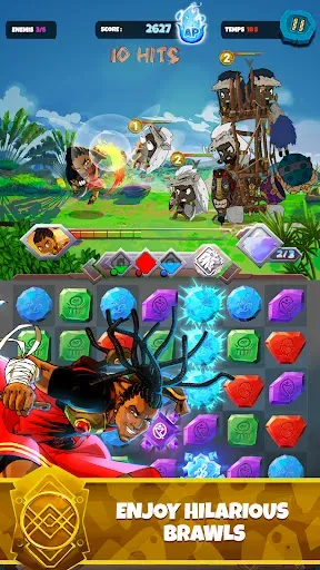 Скриншот 3 — Aurion KGF: Match 3 RPG