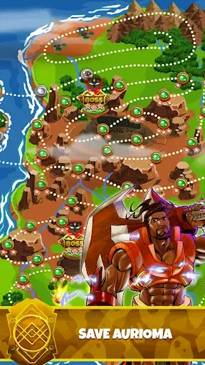 Скриншот 7 — Aurion KGF: Match 3 RPG