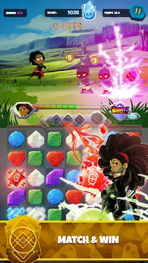 Скриншот 8 — Aurion KGF: Match 3 RPG