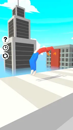 Скриншот 3 — Backflip Master - Parkour Game