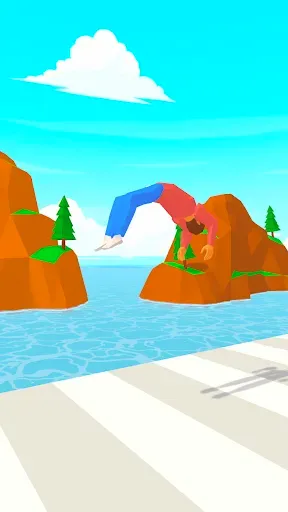 Скриншот 6 — Backflip Master - Parkour Game