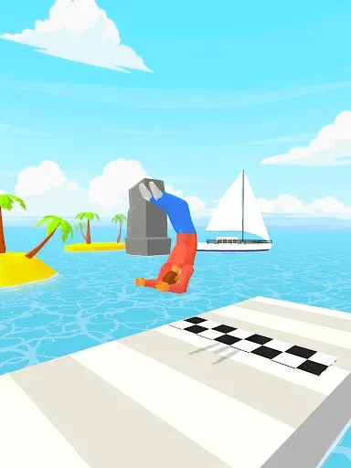 Скриншот 8 — Backflip Master - Parkour Game