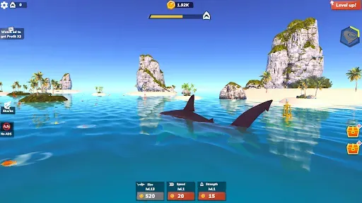 Скриншот 5 — Idle Shark 2-Mega Tycoon Game