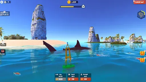 Скриншот 6 — Idle Shark 2-Mega Tycoon Game