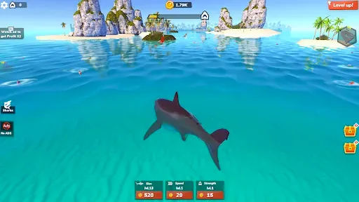 Скриншот 8 — Idle Shark 2-Mega Tycoon Game