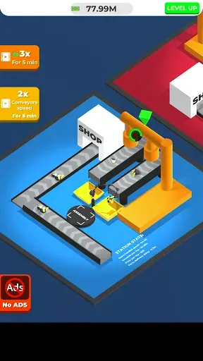 Скриншот 1 — Idle Toy Factory-Tycoon Game
