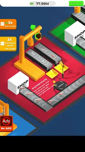 Скриншот 2 — Idle Toy Factory-Tycoon Game
