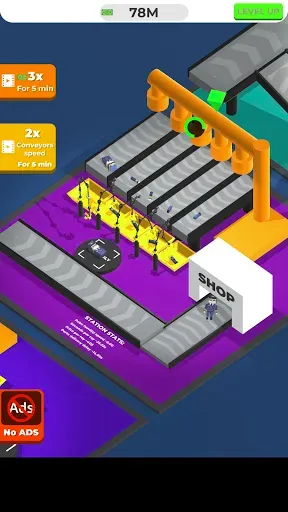 Скриншот 3 — Idle Toy Factory-Tycoon Game