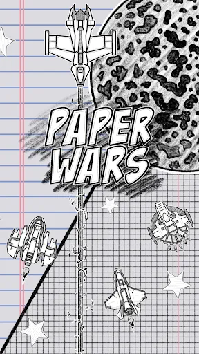 Скриншот 1 — Paper Wars: Space Shooter