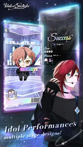 Скриншот 4 — Idols of Starlight - Otome