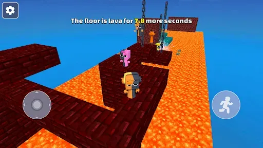 Скриншот 3 — Lava Mod: Parkour Race Craft