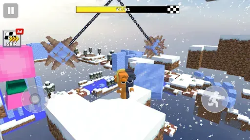 Скриншот 4 — Lava Mod: Parkour Race Craft