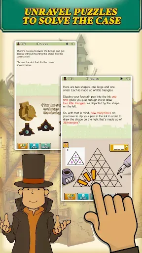 Скриншот 3 — Layton: Curious Village in HD