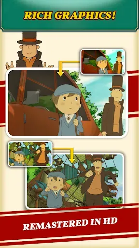 Скриншот 5 — Layton: Curious Village in HD