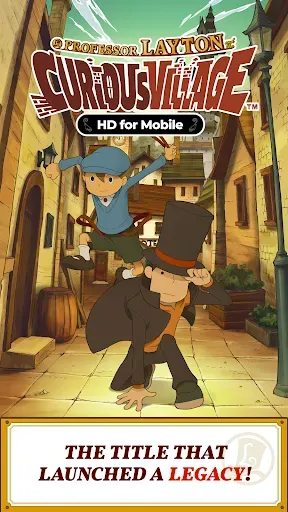 Скриншот 1 — Layton: Curious Village in HD