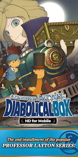 Скриншот 1 — Layton: Diabolical Box in HD