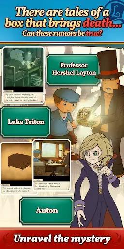 Скриншот 2 — Layton: Diabolical Box in HD