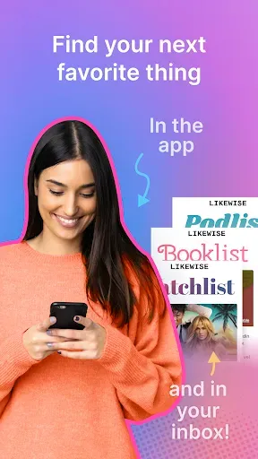 Скриншот 1 — Likewise: Entertainment Picks