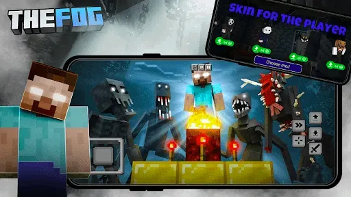 Скриншот 6 — Mod Creatures of the Fog MCPE