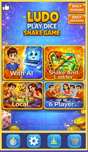 Скриншот 2 — Ludo Play Dice Snake Game fun