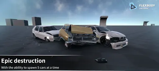Скриншот 3 — Flexbody Car Crash: Soft Body