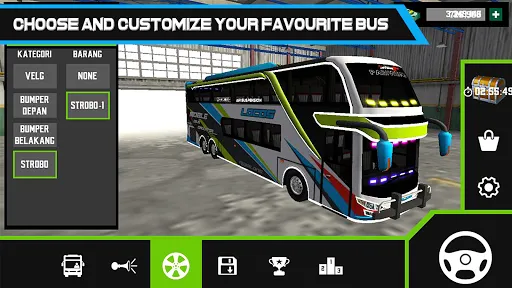 Скриншот 1 — Mobile Bus Simulator
