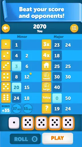 Скриншот 7 — Yatzy