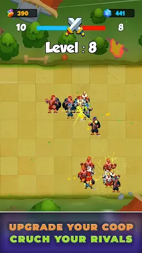 Скриншот 6 — Clash of Chicks : Wild Battles