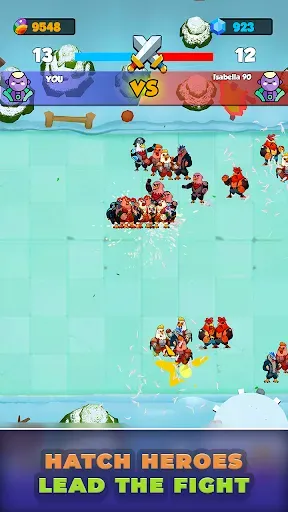 Скриншот 7 — Clash of Chicks : Wild Battles