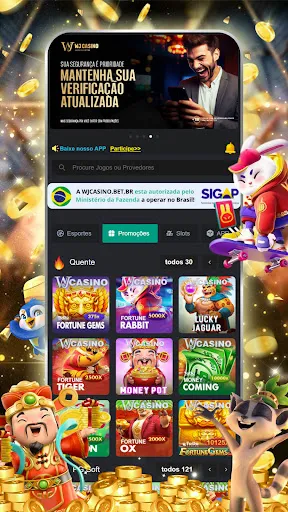 Скриншот 1 — WJcasino.bet.br-Fortune Lucky