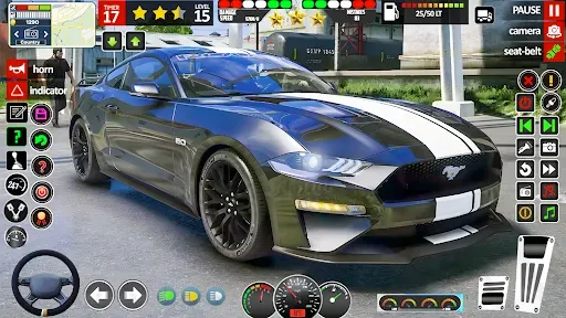 Скриншот 2 — City Car Driving-Car Games Sim