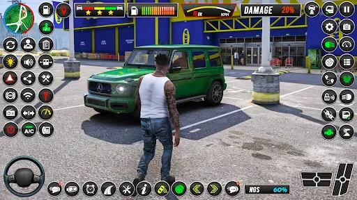 Скриншот 5 — City Car Driving-Car Games Sim