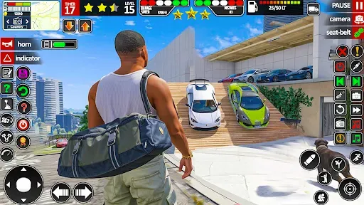 Скриншот 7 — City Car Driving-Car Games Sim