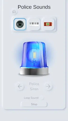 Скриншот 1 — Police Sirene Prank