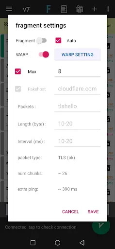 Скриншот 3 — MahsaNG VPN