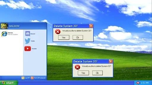 Скриншот 2 — Win XP Simulator