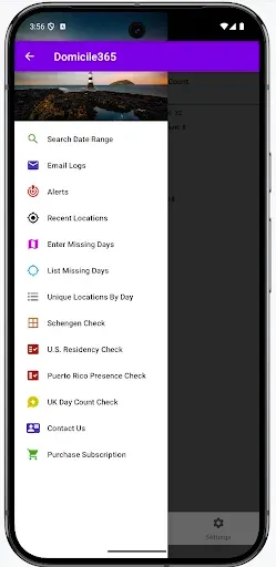 Скриншот 3 — Domicile365 Day Count Tracking
