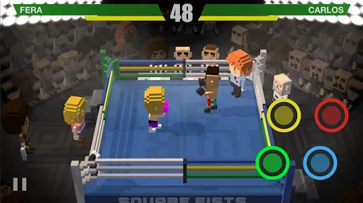 Скриншот 5 — Square Fists - боксом