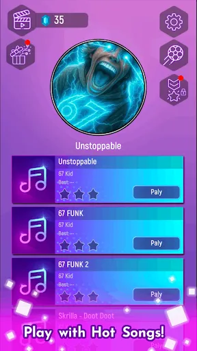 Скриншот 6 — Meme Mason 67 Tiles Music Hop