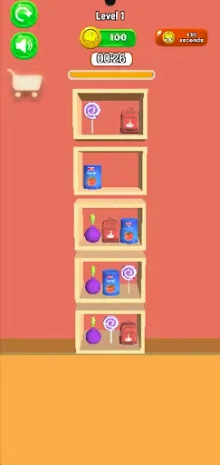 Скриншот 2 — Matching item Sorting three