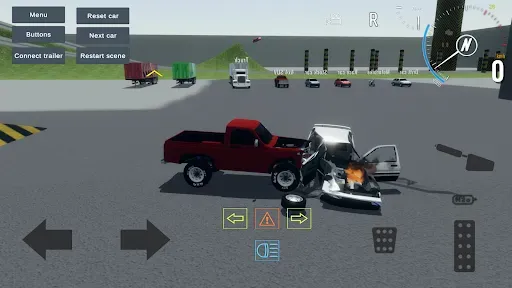 Скриншот 1 — Car Crash Simulator Sandbox 3D