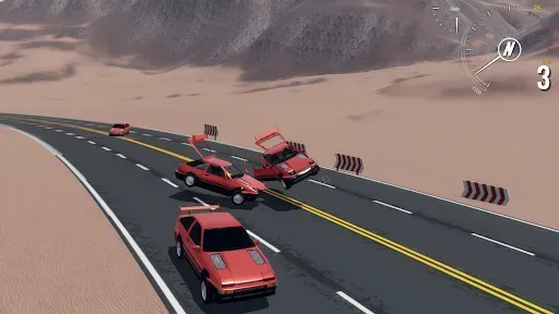 Скриншот 3 — Car Crash Simulator Sandbox 3D