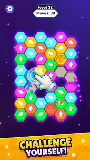 Скриншот 2 — Bounce Out: Hexa box