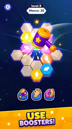 Скриншот 3 — Bounce Out: Hexa box